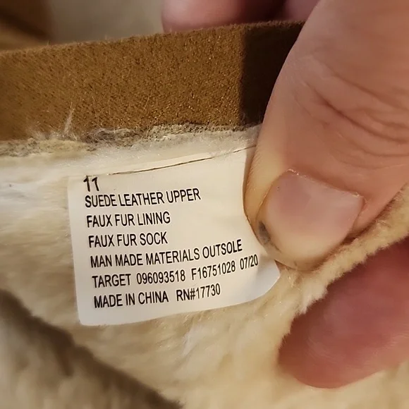 Womens Universal Thread Charleigh Tall Shearling Style Boots - Picture 8 of 9